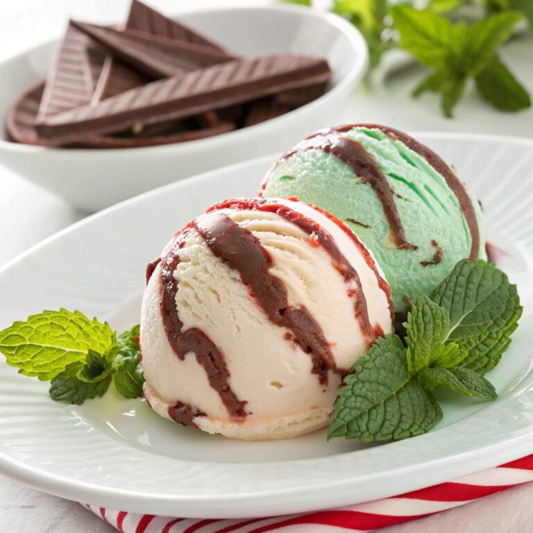 Chocolate and Peppermint Ice Cream Recipe