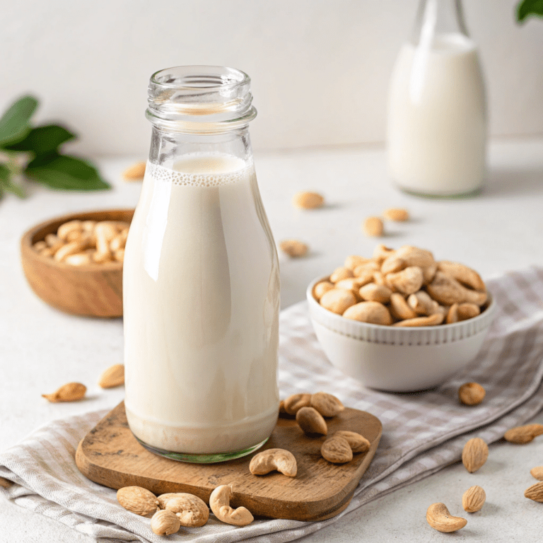 How to Make Cashew Milk Recipe