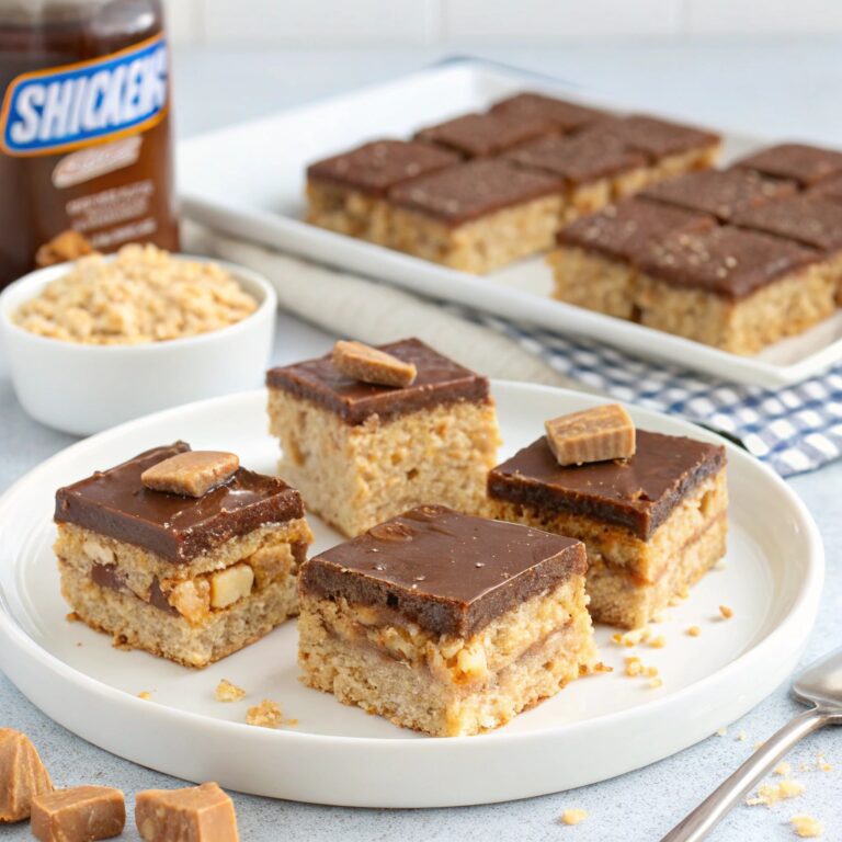 Snicker’s Rice Krispies Treats Recipe
