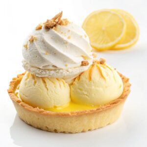 Lemon Meringue Pie Ice Cream (No Machine) Recipe