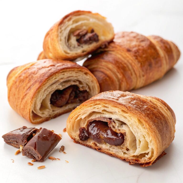 Homemade Chocolate Croissants Recipe