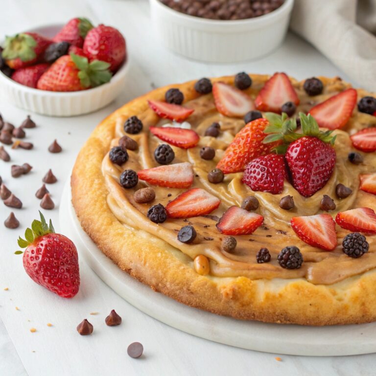 Dessert Pizza (No-Knead Brioche Dough) Recipe