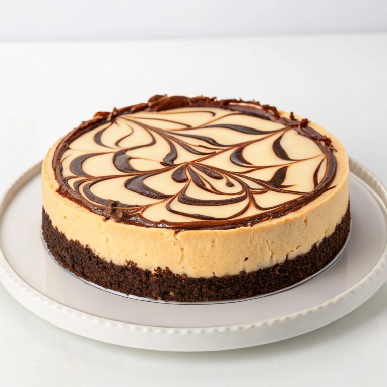 Peanut Butter & Chocolate Cheesecake with Oreo Crust Recipe