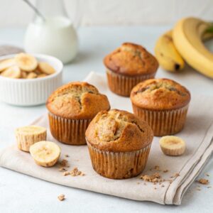 My Mum’s Healthy Banana Muffins Recipe