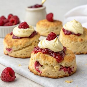 Simple Raspberry Scones Recipe