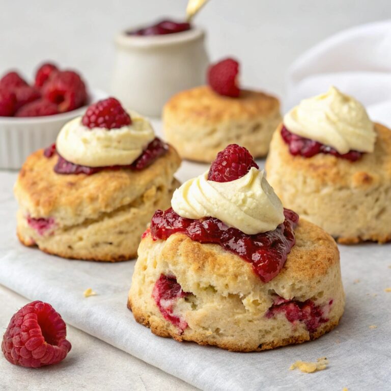 Simple Raspberry Scones Recipe