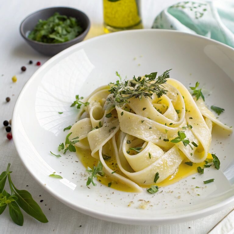 3 Ingredient Homemade Gluten-Free Pasta (No Machine) Recipe
