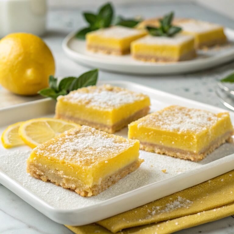 Easy Lemon Bars Recipe