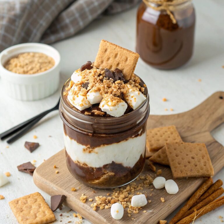S’more Pie Jars Recipe