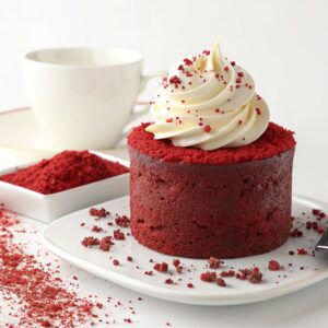Red Velvet Mug Cake Recipe