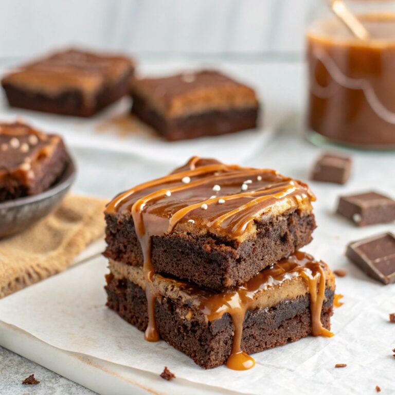 Decadent Caramel Brownies Recipe