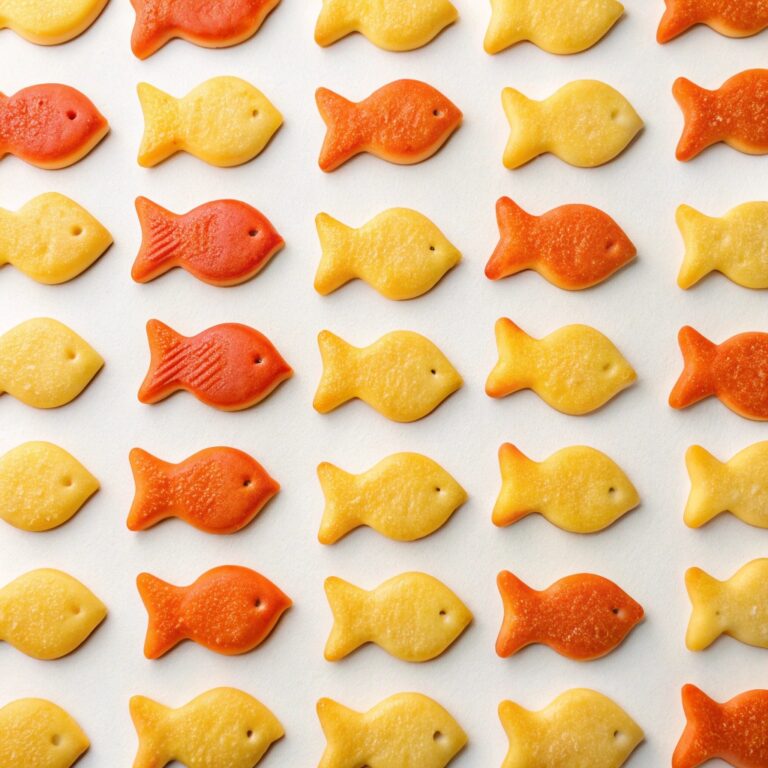 4-Ingredient Homemade Goldfish Crackers Recipe
