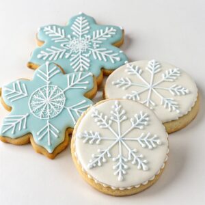 Simple Snowflake Cookie Decorating Recipe