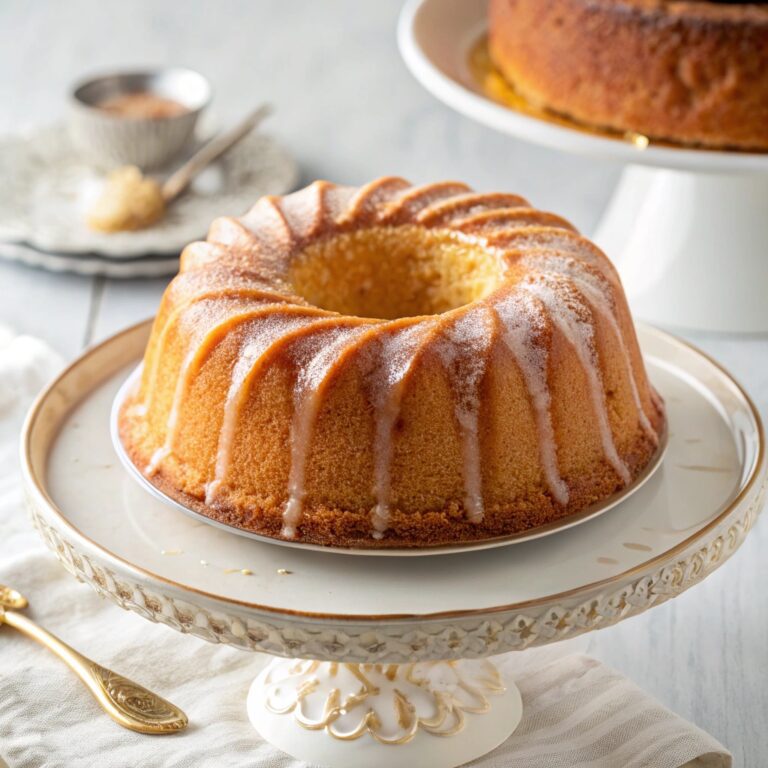 Classic French Savarin Cake Recipe