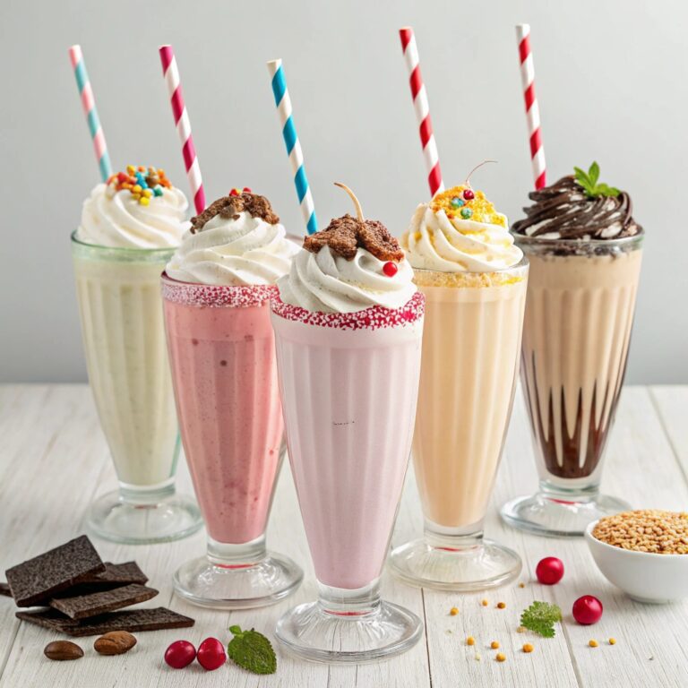 5 Homemade Ice Cream Milkshake Recipes