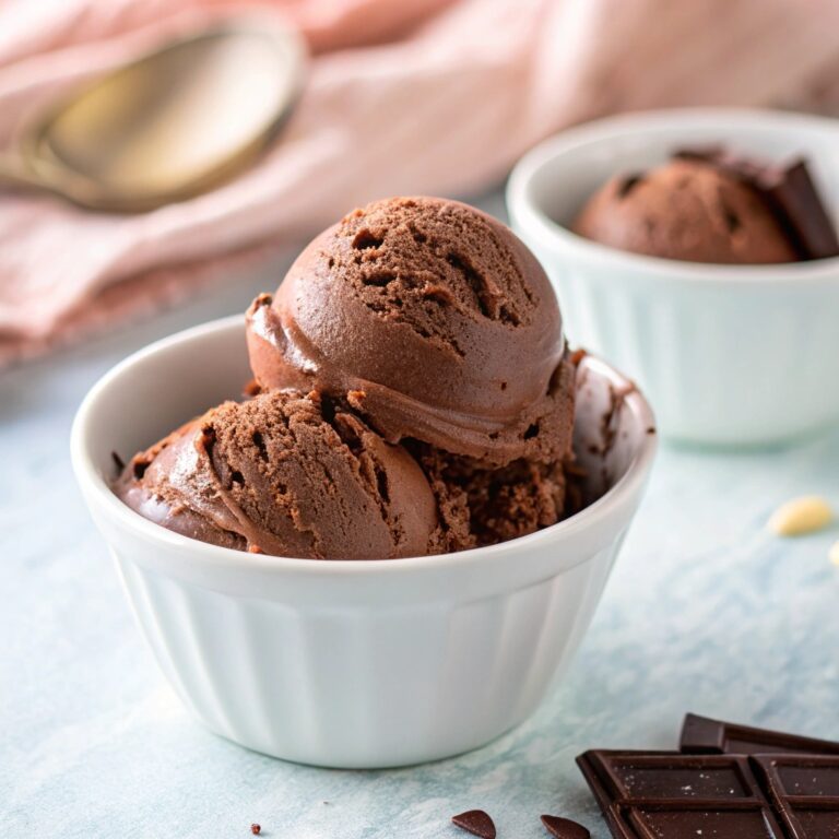 Homemade Chocolate Ice Cream Recipe