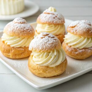 Homemade Cream Puffs Recipe