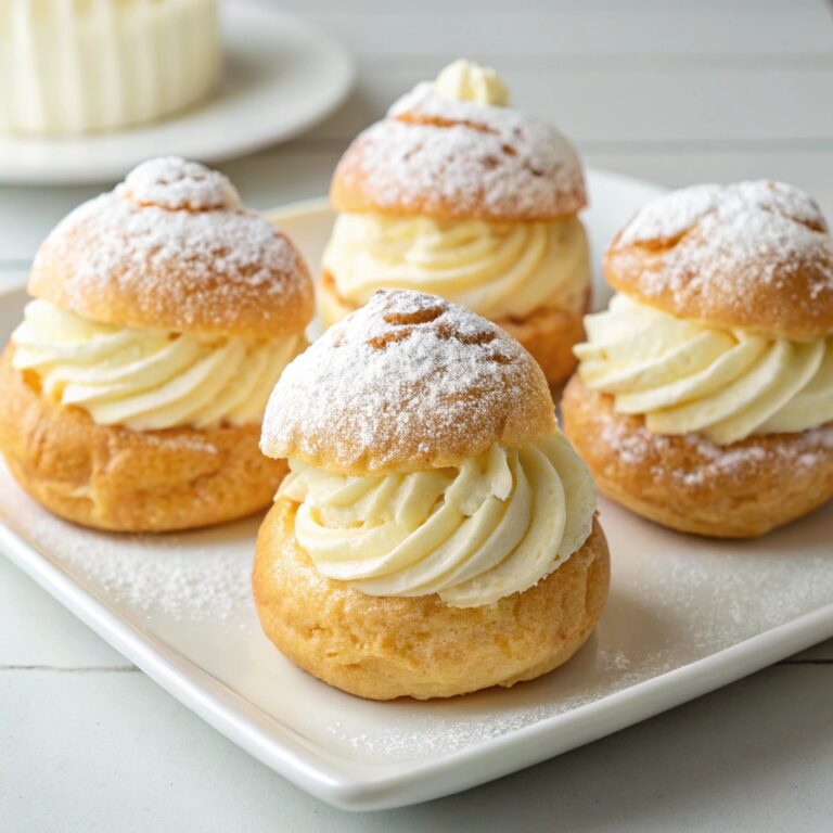 Homemade Cream Puffs Recipe