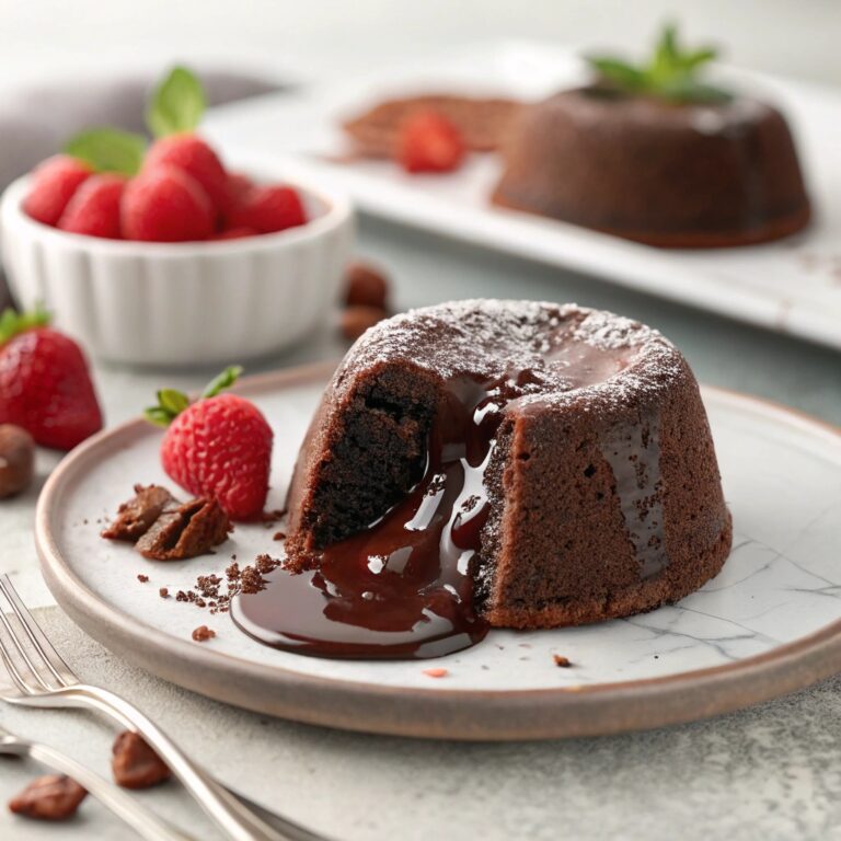 Chocolate Molten Lava Cake Recipe