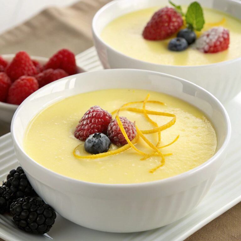 Refreshing & Creamy Lemon Posset Recipe