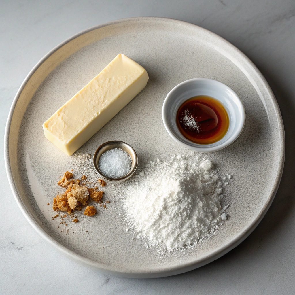 Traditional Irish Brandy Butter Ingredients
