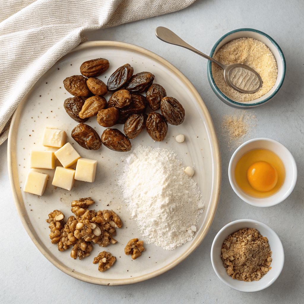 Ingredients for Microwave Sticky Toffee Pudding