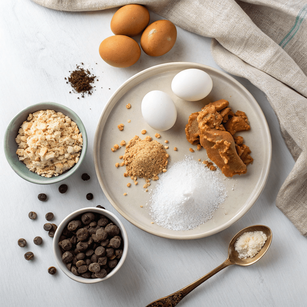 Ingredients for Stovetop Cookies