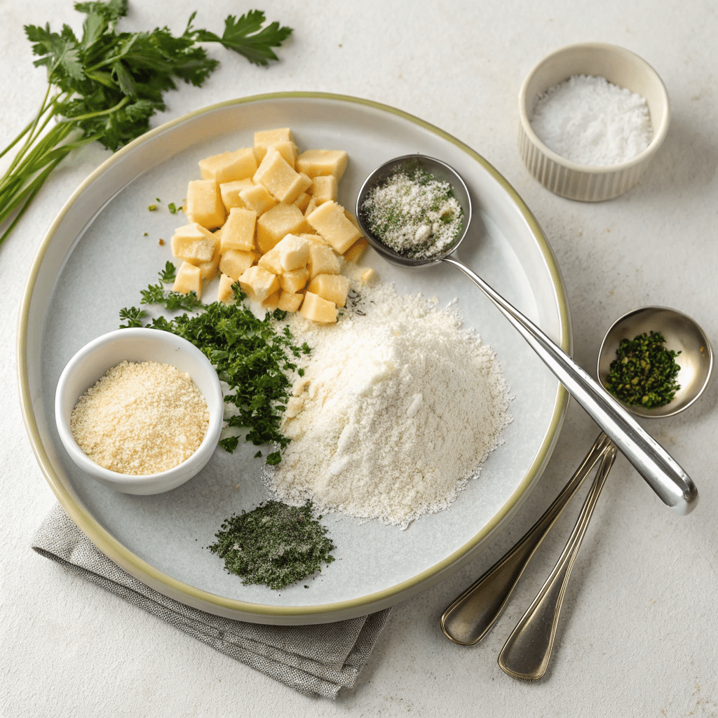 What You’ll Need for Your Microwave Cheddar & Herb Biscuit