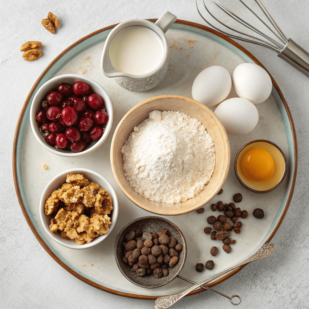 Ingredients for Croatian Bishop’s Bread