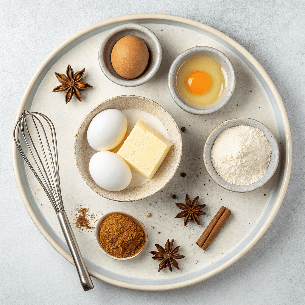 Ingredients for Homemade Pizzelle
