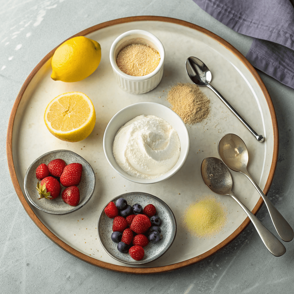 What You’ll Need for Refreshing & Creamy Lemon Posset