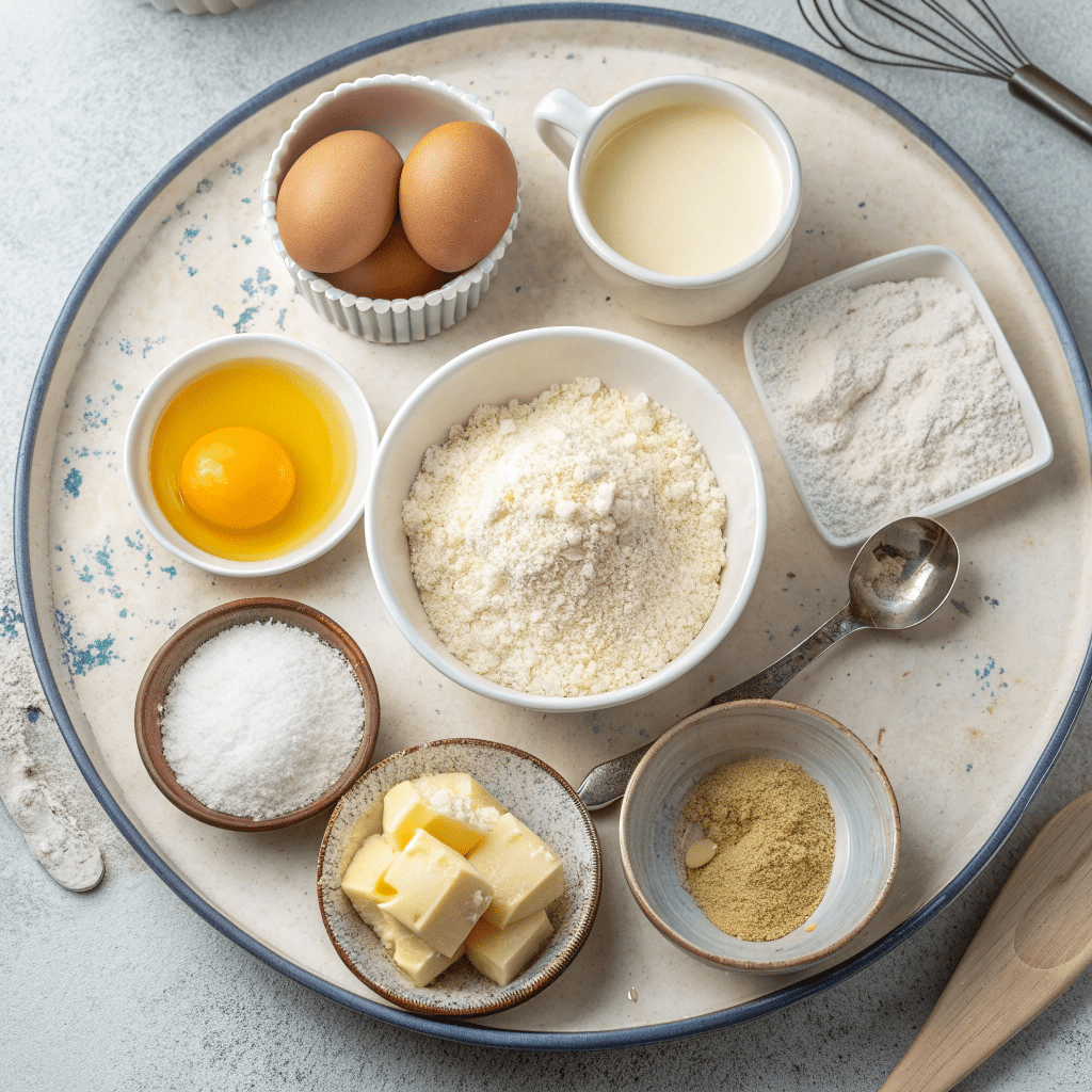 Ingredients for Perfect Homemade White Bread