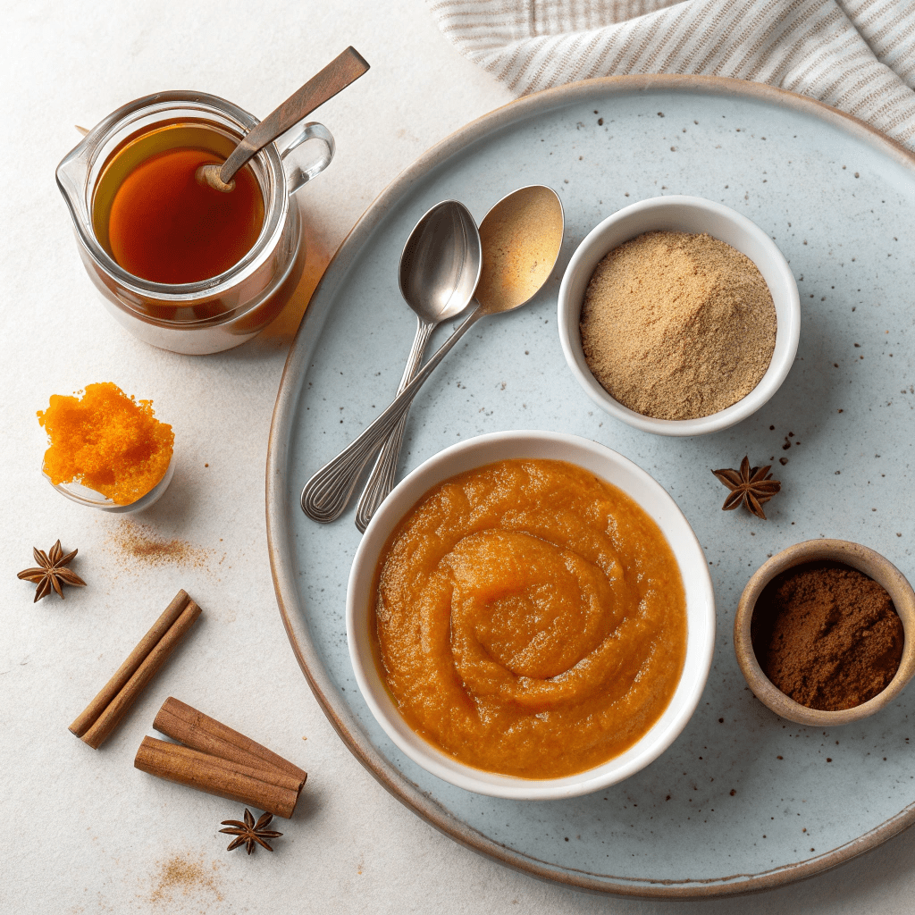 Ingredients for The Coziest Homemade Pumpkin Butter