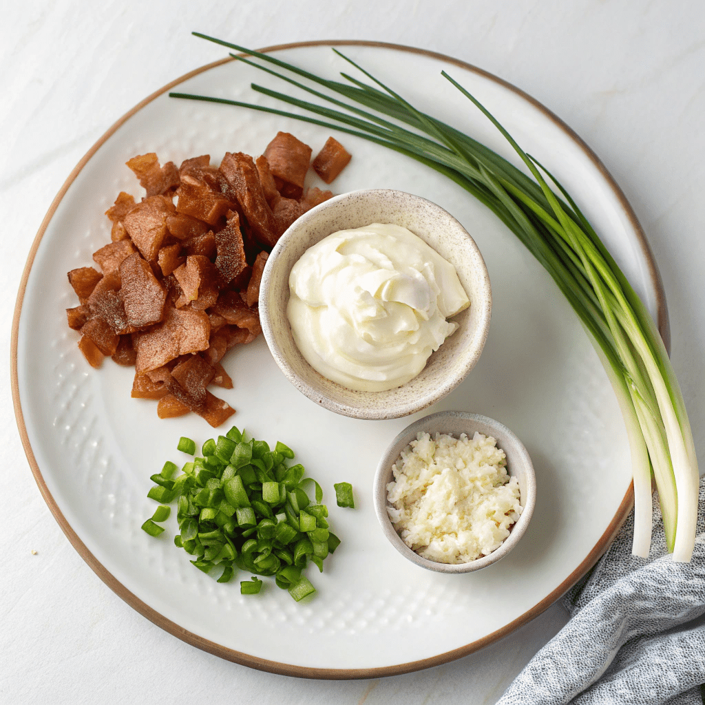 Ingredients for Crazy Dough Stuffed Bread