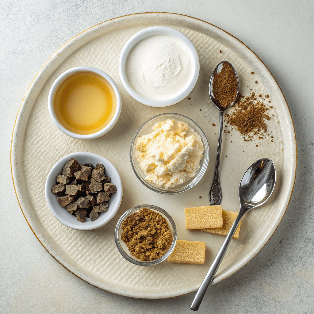 Ingredients for S’more Baked Alaska