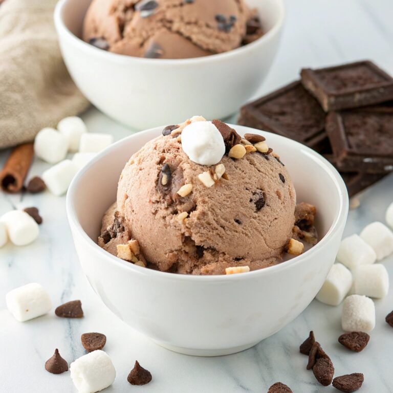 Rocky Road Ice Cream Recipe