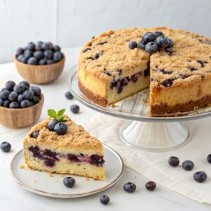 Homemade Blueberry Buckle Recipe