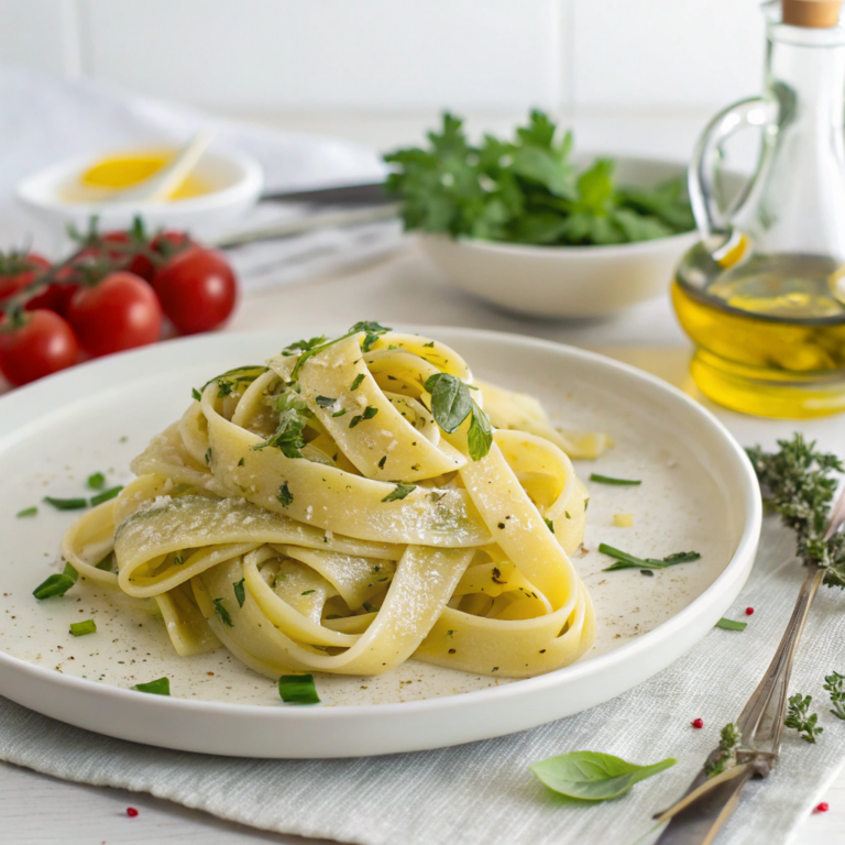 2 Ingredient Homemade Pasta (Without A Machine)