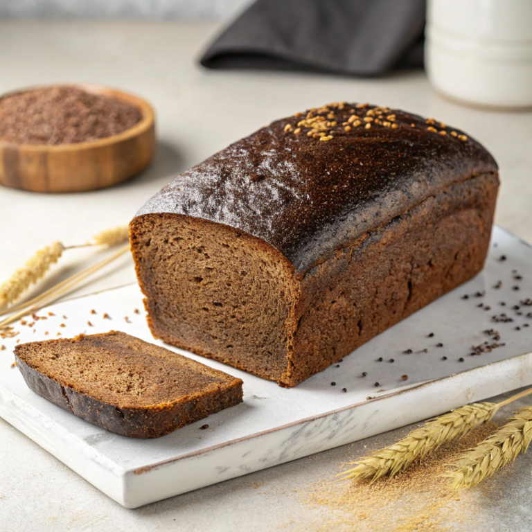 Steakhouse-Style Pumpernickel Bread