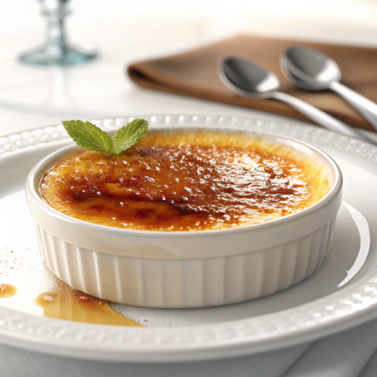 Irish Whiskey Crème Brûlée Recipe