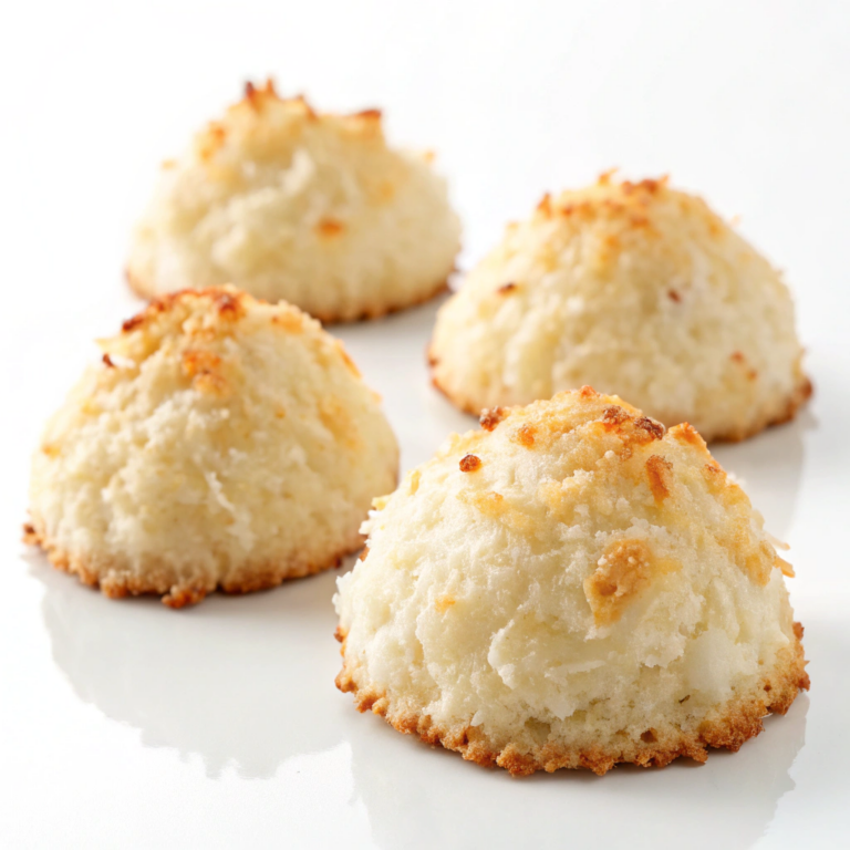 3 Ingredient Coconut Macaroons