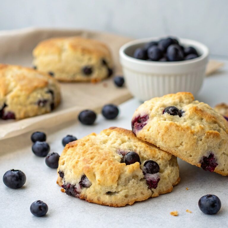 Fresh Blueberry Scones