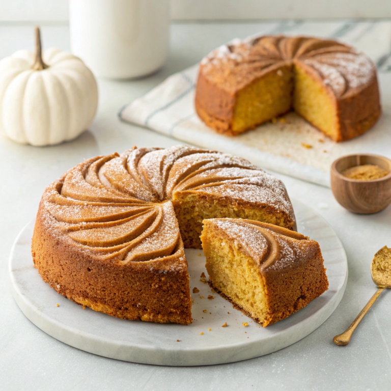 Pumpkin Olive Oil Cake Recipe