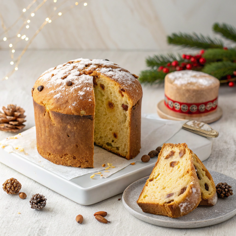 Panettone Recipe (Italian Christmas Bread)