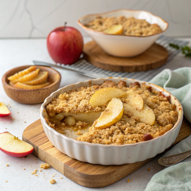 5-Ingredient Apple Crumble Recipe