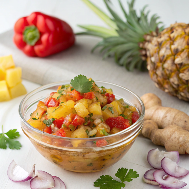 5-Ingredient Pineapple Chutney Recipe