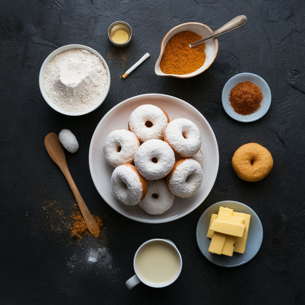 Ingredients for Baked Donuts