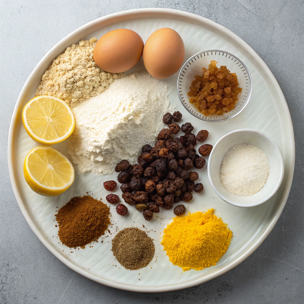 Ingredients for Traditional Irish Barmbrack