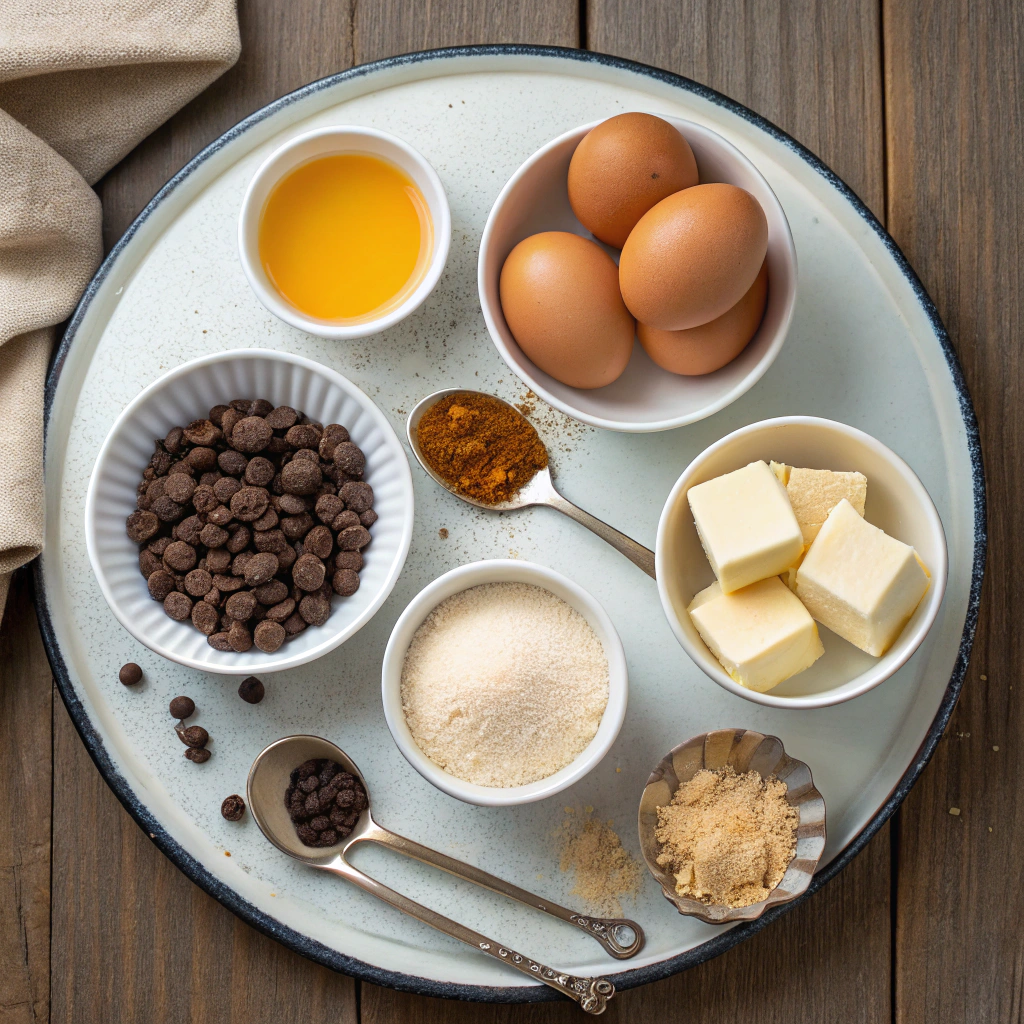 Ingredients for Gemma’s Best Ever Blondies