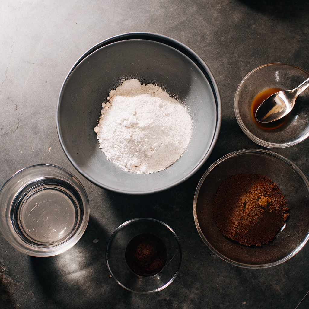 Ingredients for Steakhouse-Style Pumpernickel Bread